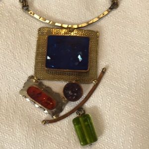 VTG handmade statement necklace